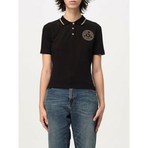 [VERSACE] 라프리마 여성 폴로 셔츠 77HAGT00CJ01T G89 블랙 /6