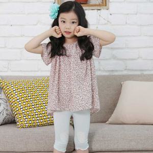 하트패치 여름 여아레깅스