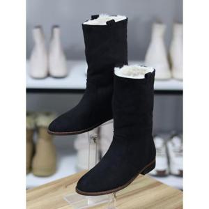 바이로쏘 세이브존06 퍼안감 로우 청키굽 3cm 미들부츠 (BY)24F12282CE2