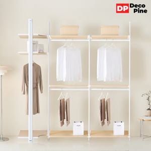 데코파인 모노 시스템 행거 2200 Z세트 코너장 옷장 2개 드레스
