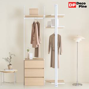 데코파인 피노 드레스룸 1200 E세트 서랍옷장 코너장 시스템옷장