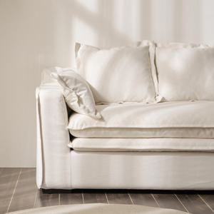 안목 한울 데이비스 아쿠아텍스 기능성 패브릭 4인용 소파