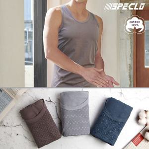 스퀘어 남자 런닝 런닝셔츠 민소매 면 3매 100753