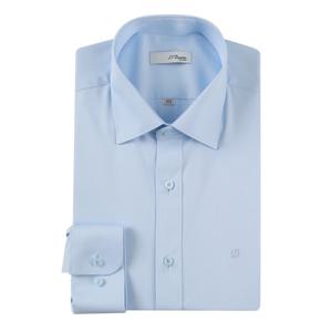 [에스티듀퐁(셔츠)]25SS 카라뒤 삼색 포인트 스판 소재 슬림핏 긴소매 셔츠 SE5SM21LS311SBU