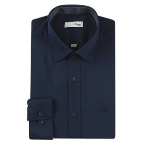 [에스티듀퐁(셔츠)]25SS 뱀부 스트레치 소재 슬림핏 긴소매 셔츠 SE5SM21LS304SNY