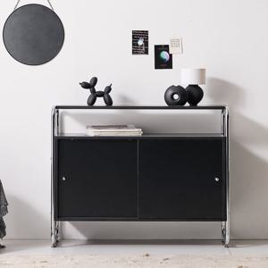 나무뜰 리코 EO 미드센츄리 슬라이딩 콘솔 수납장 1050 OWF123C (착불)