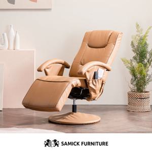 [삼익가구]비바체 1인용 리클라이너 가죽소파