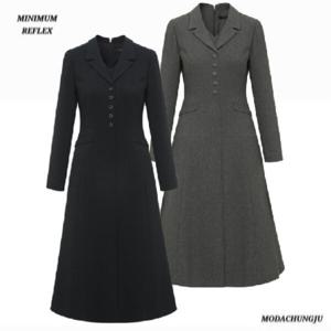 [미니멈]MD 카라넥 플레어 원피스 MD MMYDGWO0900_CJ