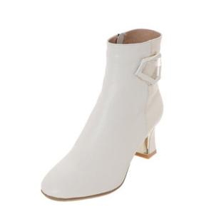 [소다(여성화)]소다 여성 포인트 장식 앵클부츠(ALB306 LS-35)(6cm)