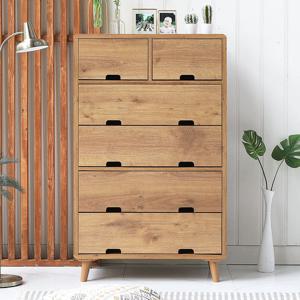 리빙인도무스 라인 5단 서랍장 오크