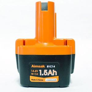 아임삭 배터리 공구 니켈 베터리 밧데리 B1C14 1.5Ah
