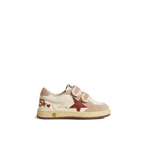 주니어 골든구스 스니커즈 GYF00501F006801 80930 WHITE RED PIN