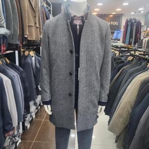 런던포그 HL01 차이나퍼캐시혼방코트 LOWMA854