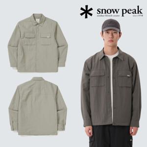 [스노우피크] S25SMCSH10 캠플 셔츠 자켓