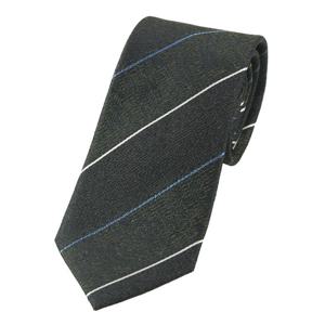 [에스티듀퐁(셔츠)][듀퐁타이SH]그린 라인 컬러 스트라이프 슬림 타이TE5SM61KA024TGE