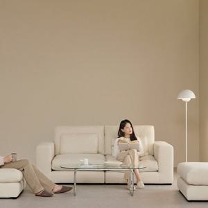 [빠른배송]퍼니코 톰 클래식 구스 아쿠아텍스 패브릭 모듈 소파 3인용 (쿠션 4개 증정)