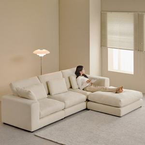 [빠른배송]퍼니코 톰 클래식 구스 아쿠아텍스 패브릭 모듈 소파 4인용 (쿠션 5개증정)