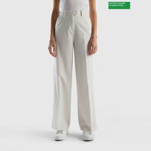 베네통 Straight wide slacks 3S_4WHQDF02D