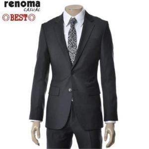 [레노마캐주얼]봄,여름,가을 3계절용 슬림핏 스판 다크네이비 정장 셋업 RRAISJ42GRDL
