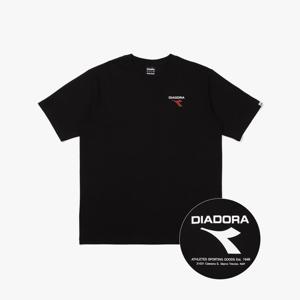 [디아도라] 프리즈 레거시 반팔 티셔츠 BLACK