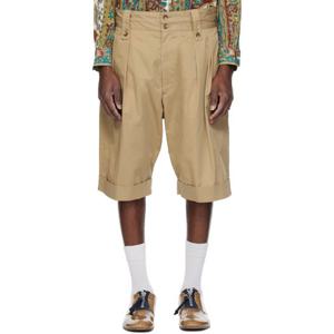 25 FW 엔지니어드가먼츠 남성 탠 구르카 쇼츠 251175M193002