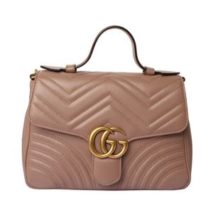 (명품) 구찌 498110 GG 마몽 마틀라쎄 탑핸들