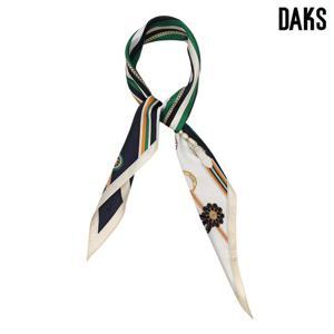 [닥스(스카프)]체인포인트 로장지 실크스카프 SKI017I