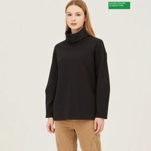 베네통 터틀넥 오버핏 티셔츠 BATS93411