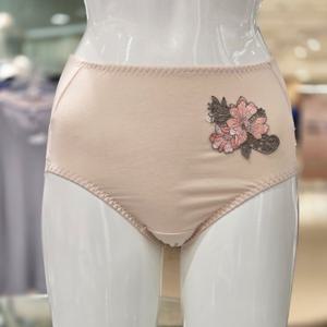 [와코루] 면 라이오셀 스판 꽃자수팬티 (WPT3748A SK)