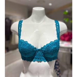[바바라] 제이드블루 하프컵 레이스 부직포 브래지어(ABR4440)(JBL)