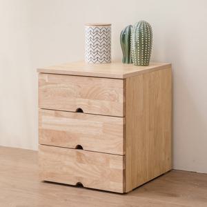 [숨결]코코로니 미니서랍장 3단 원목 협탁 40cm