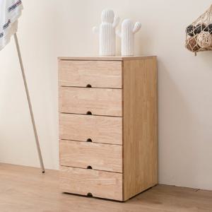 [숨결]코코로니 미니서랍장 5단 원목 협탁 40cm