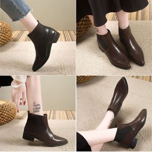 뾰족코 기모삭스부츠 구드