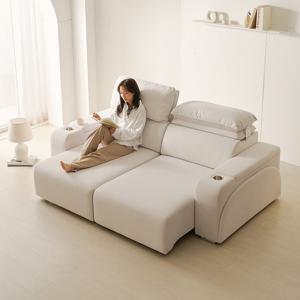 제이픽스 테티스 이지클린 패브릭 무빙 2세대 슬라이딩 리클라이너 3인 슬라이드 모션 소파