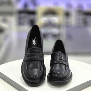 [무크]여성 클래식 캐주얼 로퍼 6CM 516S522202