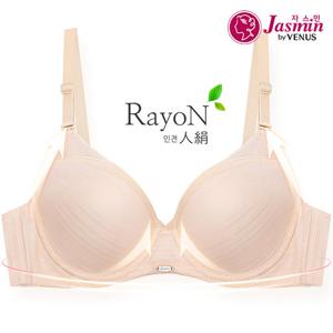 [비너스 자스민] 스트라이프 인견 와이어 몰드 브라 jbra024