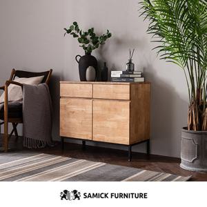 삼익가구 로하스 고무나무 원목 높은 거실장 800