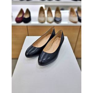 [탠디]심플 데일리 라운드토 여성 3CM굽 구두 블랙 123220_DG