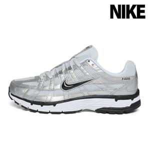 나이키 공용 스니커즈 P-6000 화이트 메탈릭실버 FD9876-101