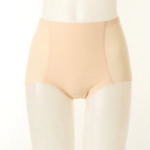 [와코루] 아랫배를 충분히 덮는 기장의 퓨징 무봉제 여성단품팬티 (WPT3392-SK BK)