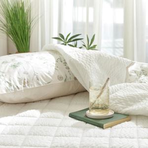 [파르페by알레르망] 가드닝 고밀도면 냉감 시어서커 여름 차렵이불 Q