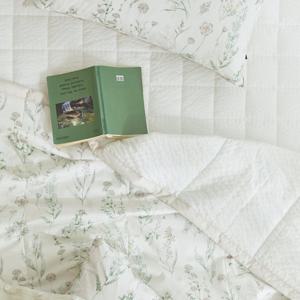 [파르페by알레르망] 가드닝 고밀도면 냉감 시어서커 여름 차렵이불 S/SS