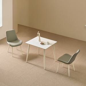 소소숲 제니스 12T 통세라믹 사각 2인식탁 세트