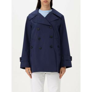 [SAVE THE DUCK] 라프리마 여성 자켓 더블브레스티드 테크니컬 패브릭 트렌치코트 코트 D31600WGRIN20 90005 Blue /6