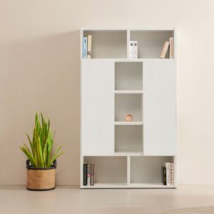 제임스 5단 긴도어 책장 거실 1200