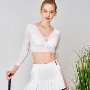 3color(85-105)팔토시와 브라렛을 한번에 초경량 UV차단 골프이너웨어WLGB600