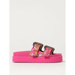 [VERSACE] 라프리마 여성 플랫 샌들 78VA3SM1ZS366 R54 Fuchsia /6