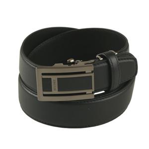 [에스티듀퐁(셔츠)][듀퐁벨트SH]블랙소가죽 니켈사틴 자동벨트TE5SMBTAB105TBK