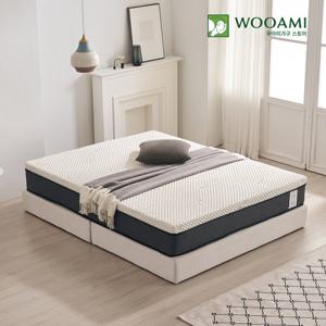 [리뷰이벤트]우아미가구 해든 허리 코어폼 유로탑 독립 스프링 매트리스 K