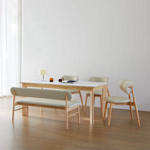 베스트리빙 데이지 1800 포세린 통세라믹 노아 6인용 식탁 테이블 카페 인테리어 식탁